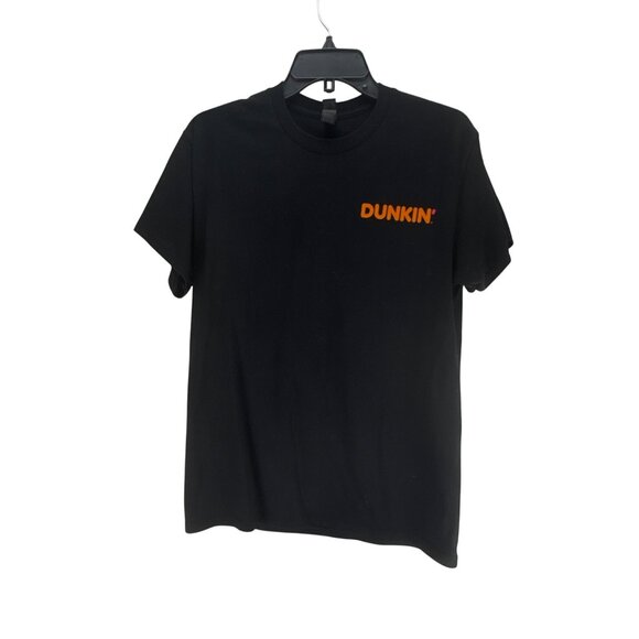 Dunkin Donuts Graphic Tee Medium Coffee Shirt Retro Style Unisex Cotton - Picture 1 of 7